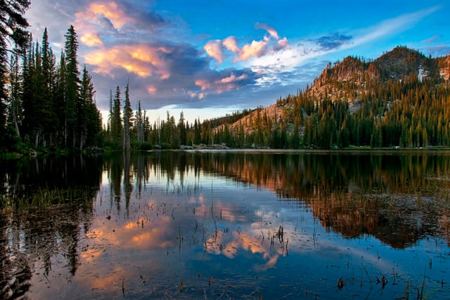 Blue Lake, Cascade, Idaho