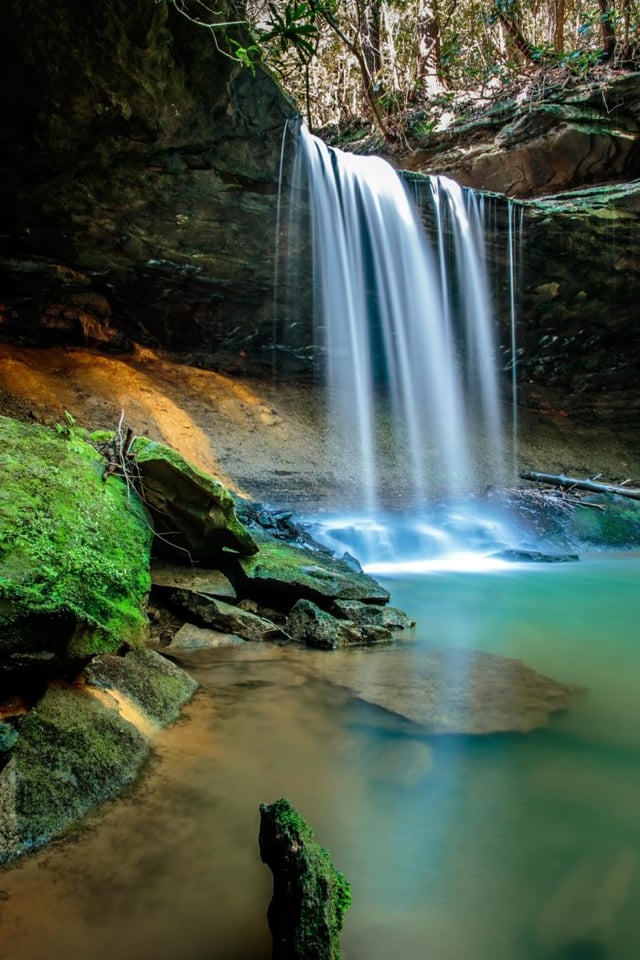 Amos Falls, Whitley City, Kentucky