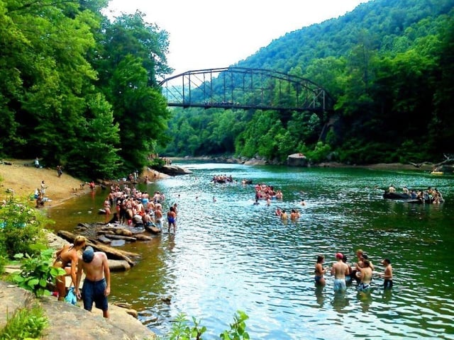 Blue Hole, Morgantown, West Virginia